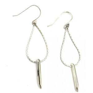 Stella & Dot Women's Gold Pleated Rebel Drop Earrings